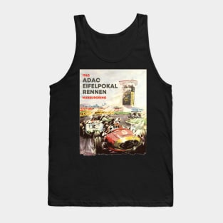 Retro Painting 1963 Nurburgring ADAC EIFELPOKAL RENNEN Tank Top